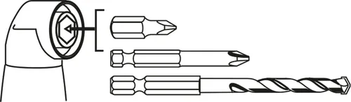 kwb 118410 screwdriver bit holder 25,4 / 4 mm (1 / 4") 1 Stück(e)