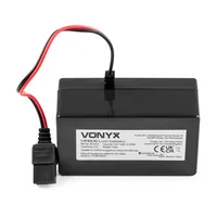 Vonyx MRB06 Amplifier battery