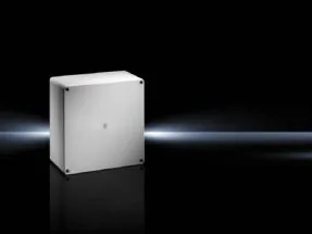 Rittal Polycarbonat-Gehäuse PK, grauer Deckel, 180x94x81mm