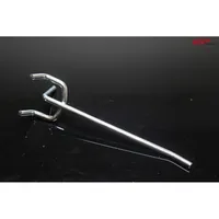 EP Einfachhaken für Lochwände, verzinkt, 25 mm/10 cm, 10 Stück - Produkttyp: Lochhaken