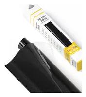 Poli-Tape Aufbügelfolie Pearl Glitter, 30.5 x 61 cm, Schwarz - Geeignet für Drucker: Nein - Detailfarbe: Schwarz glanz - Aussenanwendung: Nein - Selbstklebend: Nein - Aufbügelbar: Ja - Folientyp: Aufbügelfolie Effekt