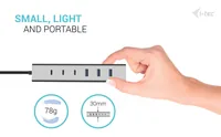 I-TEC USB-C/USB-A Charging Metal HUB - 7 Port - 3x USB-C 3.2 Gen. 1 - 4x USB-A 3.2 Gen. 1