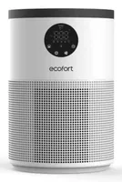 Ecofort Luftreiniger ecoQ CleanAir 300+ 50 m² - Typ: Luftreiniger - Geräuschentwicklung in Betrieb: 45 dBA - Filtertyp: Vor-/HEPA- und Aktivkohlefilter - Duftstoffbehälter: Nein - Display vorhanden: Ja - Hygrostat: Nein