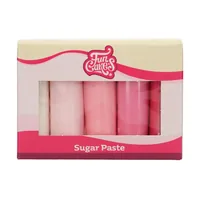 FunCakes F20365 gum paste Pink, White