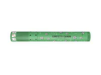 Partydeco Streudeko Konfettikanone Fussball 40 cm - Motiv: Fussball - Material: Papier - Detailfarbe: Weiss-Schwarz