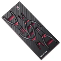 Kraftwerk Zangen-Set EVA3, 4-teilig - Typ: Sicherungszange - Länge: 168 mm