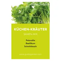 Gusta Garden Samen Mix Mediterrane Kräuter HARRY HERBS - Bio: Nein - Sonneneinstrahlung: Sonnig - halbschattig - Aussaatzeit: April - Mai - Juni - Gemüsegruppen: Kräuter - Saattyp: Saatgut - Erntezeit: September - August - Juli - Oktober