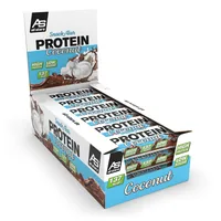 All Stars Riegel Protein Snack Kokos 35 g - Produktionsland: Deutschland - Anwendungszweck: Energie - Einnahme: Nach Aktivität - Vor Aktivität - Während Aktivität - Nachhaltigkeit: Nicht angegeben - Gewicht pro Einheit: 35 g - Sportart: Fitness