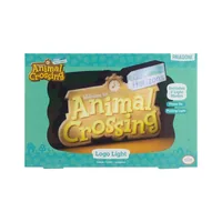 Paladone Dekoleuchte Animal Crossing Logo - Höhe: 23.2 cm - Themenwelt: Animal Crossing - Stromversorgung: Per Datenkabel - Batteriebetrieb