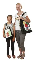 Creativ Company 49982 shopping bag Black Tote bag