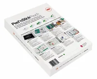GBC Laminierfolie PeelnStick A3, 75 mic, 25 Stück, glänzend - Mediengewicht: 75 µm - Folien Anwendungsbereich: Heisslamination - Folien Effekt: Glänzend - Papierformat: A3 - Zubehörtyp: Laminierfolie
