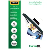 FELLOWES Laminiertasche A5 5351002 glanz, 100my 100 Stk
