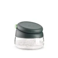 Lékué Vorratsdose mit Messlöffel, Glas, Grau - Produkttyp: Vorratsdose - Materialtyp: Glas - Material: Glas - Polypropylen (PP) - Detailfarbe: Grau - Set: Nein - Verpackungseinheit: 1 Stück