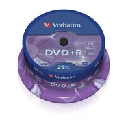 Verbatim DVD+R Matt Silver 4,7 GB 25 Stück(e)