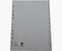 Exacompta 1726E divider Polypropylene (PP) Grey