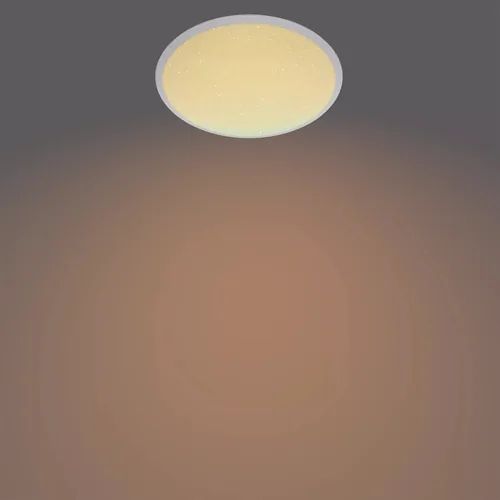 Philips Deckenleuchte Cavanal, 12 W, 2700 K, Weiss - Leuchten Kategorie: Deckenleuchte - Betriebsart: Netzbetrieb - Lampensockel: LED fest verbaut - Farbtemperatur Kelvin: 2700 K - Dimmbar: dimmbar - Farbwiedergabeindex CRI: 80