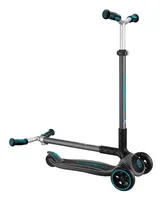 GLOBBER Scooter Master Prime Mini Scooter Schwarz/Grün - Altersempfehlung ab: 2 Jahren - Ausstattung: Höhenverstellbarer Lenker - Reifentyp:  Kunststoffreifen - Nachhaltigkeit: Nicht angegeben - Belastbarkeit: 50 kg - Einsatzgebiet: Freizeit