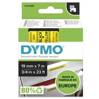 Dymo Schriftband 45808 Yellow Gelb Black Schwarz (S0720880)
