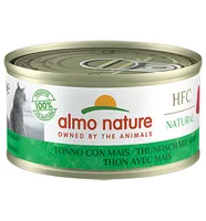 Almo Nature HFC Cat Natural - Tuna with Corn 70 gr.