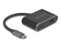 Delock USB Type-C™ Adapter zu HDMI (DP Alt Mode) 8K mit HDR und Power Delivery 100 W