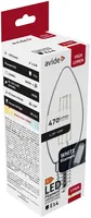 Avide LED Birne White Filament Candle 4.5W E14 WW 2700K