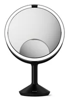 Simplehuman Kosmetikspiegel mit Sensor Trio 25 cm, Schwarz - Vergrösserung: 1 × - 5 × - 10 × - Detailfarbe: Schwarz - Form: Rund - Wandhalterung: Nein