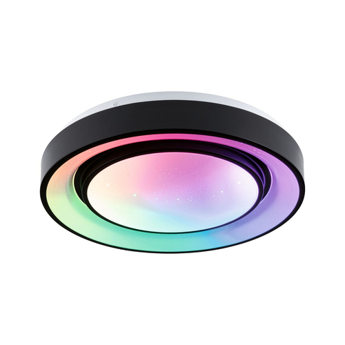 Paulmann Deckenleuchte LED Rainbow mit Regenbogeneffekt - Leuchten Kategorie: Deckenleuchte - Wandleuchte - Betriebsart: Netzbetrieb - Lampensockel: LED fest verbaut - Farbtemperatur Kelvin: 3000 bis 6500 K - Dimmbar: dimmbar - Farbwiedergabeindex CRI: 0