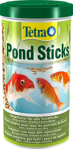 Tetra Teichfutter Pond Sticks, 10 l - Fischart: Teichfische - Futterart: Sticks - Verwendung: Teich - Packungsgrösse: 1050 g - Produkttyp: Alleinfutter