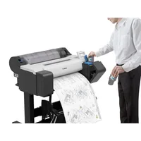 Canon Grossformatdrucker imagePROGRAF TM-255 - Druckertyp: Farbig - Verbindungsmöglichkeiten: LAN (RJ45) - USB - WLAN (Wi-Fi) - Total Fassungsvermögen Papierzuführungen: 1 Rolle/n - Anzahl Papierzuführungen (integriert): 1 - Funktionen: Drucken - Kopieren