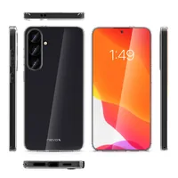 Nevox Back Cover StyleShell Flex Transparent - Grundfarbe: Transparent - Fallsicher: Nein - Kompatible Hersteller: Samsung - Detailfarbe: Transparent - Mobiltelefon Kompatibilität: Galaxy S25+ - Material: Thermoplastisches Polyurethan (TPU)