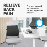 Fellowes Back Support for Office Chair Breyta Comfort Back Cushion
