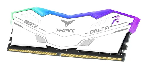 32GB RAM TeamGroup T-Force Delta DIMM 32GB Dual-Kit DDR5-6000 CL30 - RGB White
