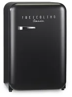 Trisa Kühlschrank Frescolino Classic 107 Schwarz - Energieeffizienzklasse EnEV 2020: E - Bauart: Freistehend - Einbaunormen: Keine - Nutzinhalt Kühlen: 92 l - Nutzinhalt Gefrieren: 15 l - Breite: 55 cm