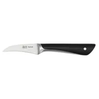 Tefal Schälmesser Jamie Oliver 7 cm, Schwarz - Typ: Schälmesser - Klingenmaterial: Edelstahl - Griffmaterial: Edelstahl - Inklusive Messerblock: Nein - Set: Nein - Klingenschliff: Glatter Schliff