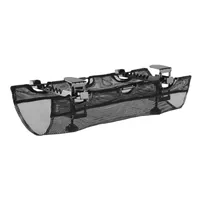 InLine Storage net for under-table mounting, black