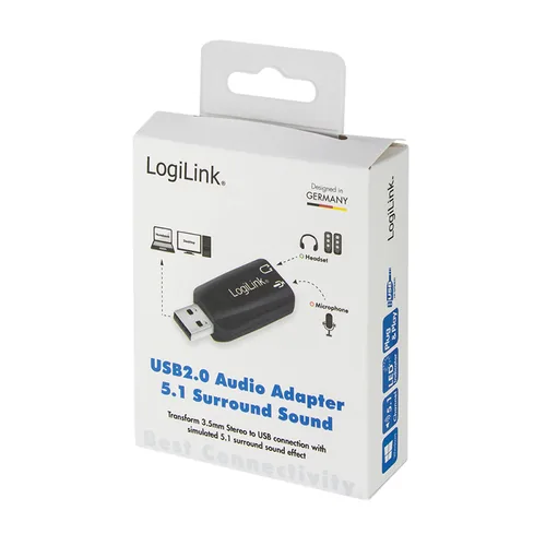 LogiLink UA0053 carte sons 5.1 canaux USB