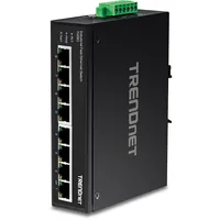 TRENDnet Industrie Switch 8 Port Fast Ethernet L2 DIN-Rail