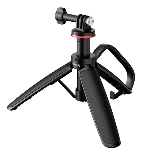 Smallrig VT-07 Action Cam Mantis-Stativ in Karabinerform - Höhenverstellbar: Ja - Detailfarbe: Schwarz - Material: Aluminium-Legierung - Nylon - Silikon - Stativ-Bauart: Dreibeinstativ - Stativgewinde: 1/4'' - Stativ-Ausstattung: Keine
