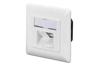 Digitus CAT 5e, Class D, wall outlet, shielded, surface mount