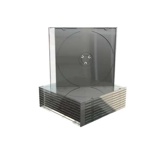 MediaRange BOX32 optical disc case DVD case 1 discs Black, Transparent