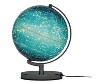TROIKA TERRA MILKY WAY BLUE Celestial globe 25 cm