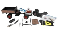 Amewi Retro-Traktor 1:12 RTR - Fahrzeugtyp: Traktor - Antrieb: 4x4 - Antriebsart: Elektro Brushed - Altersempfehlung ab: 14 Jahren - Modellausführung: RTR (Ready to Run) - Benötigt zur Fertigstellung: Kein weiteres Zubehör nötig