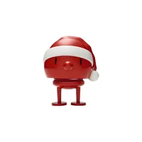 Hoptimist Aufsteller Bumble Santa S 7.2 cm, Rot/Weiss - Produkttyp: Aufsteller - Motiv: Weihnachtsmann - Material: Kunststoff