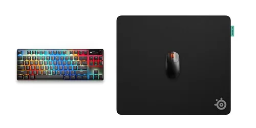 Steel Series Gaming-Mausmatte QcK Performance L – Balance Schwarz - Tiefe: 420 mm - Breite: 490 mm - Detailfarbe: Schwarz - Form: Eckig - Höhe: 3.5 mm - Handgelenkauflage: Nein