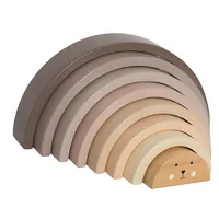 JABADABADO Stapelspiel Regenbogen W7223 Nature Line