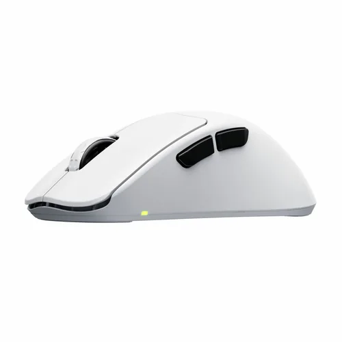 Cherry Gaming-Maus XTRFY M64 Pro Weiss - Maus Features: Programmierbare DPI-Einstellung - Umschaltbare DPI-Auflösung - Seitliche Zusatztasten - Scrollrad - Bedienungsseite: Rechtshänder - Detailfarbe: Weiss - Gewicht: 55 g - Verbindungsart: Kabellos - Sch