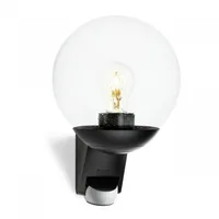 Steinel Wandleuchte L 585 S, E27, 60 W, Schwarz - Dimmbar: nicht dimmbar - Lichtfarbe: Je nach Leuchtmittel - Zusätzliche Ausstattung: Bewegungssensor - Farbtemperatur Kelvin: Je nach Leuchtmittel - Leuchtenfarbe: Schwarz - Lichtausbeute: 0 lm/W