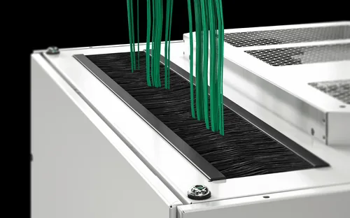 Rittal TX CableNet,Sichttür,Seitenwände,19""-Profilschienen