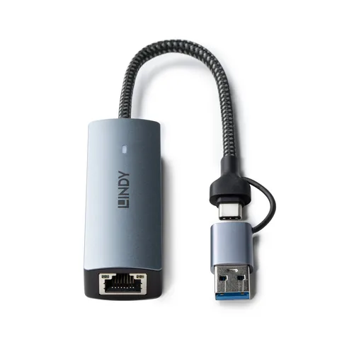 Lindy USB 3.2 Gen 1 to 5G Ethernet Converter