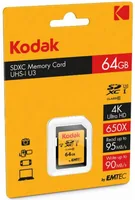 Kodak SD 64GB UHS-I U3 V30 Ultra